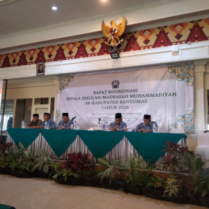 Kepsek dan Kamad Muhammadiyah Banyumas Ikrar Wujudkan Sekolah Unggul Berkemajuan