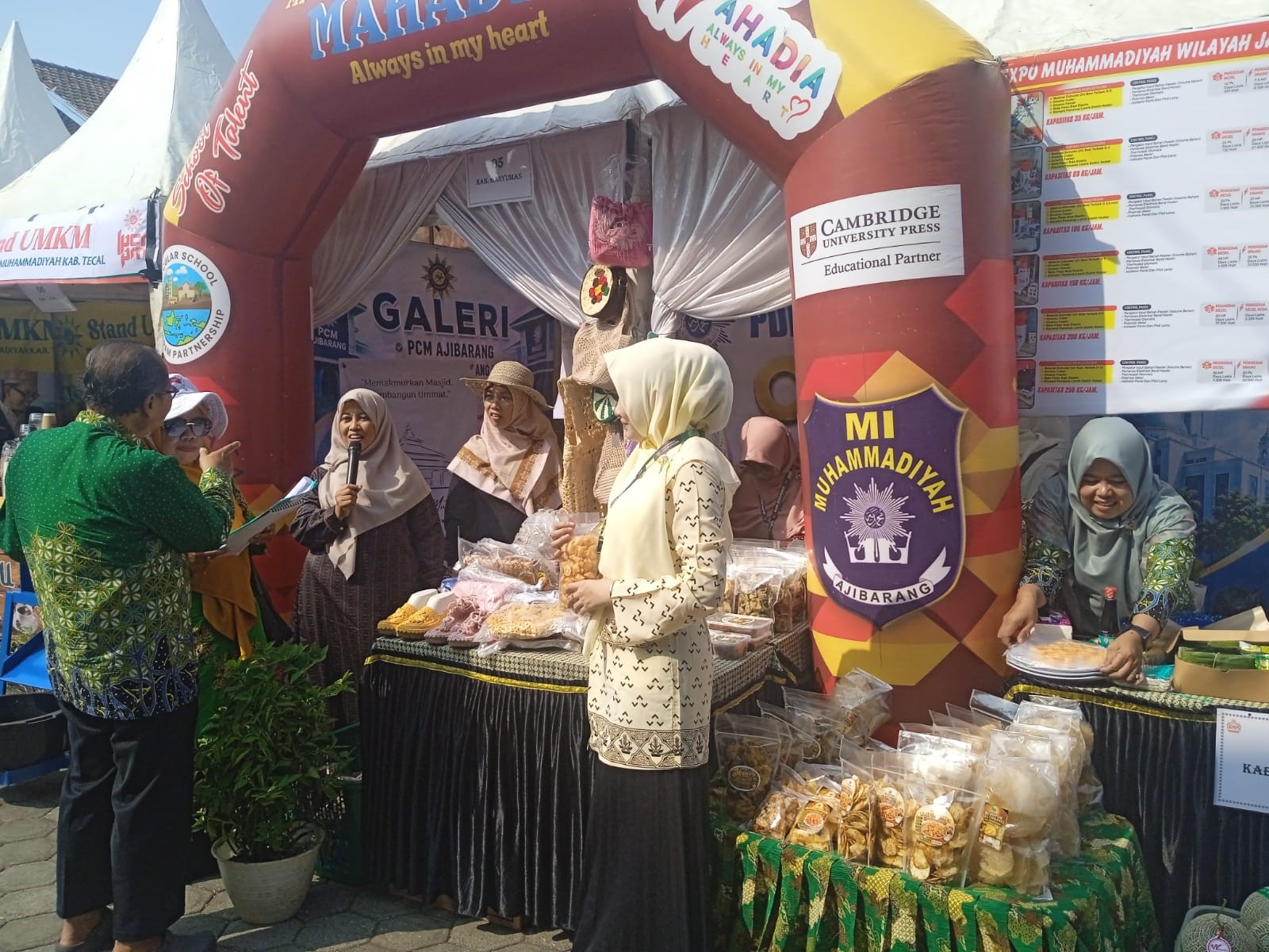 Expo CRM Jateng: LPCR PDM Banyumas Tunjukkan Ekonomi Warga Muhammadiyah
