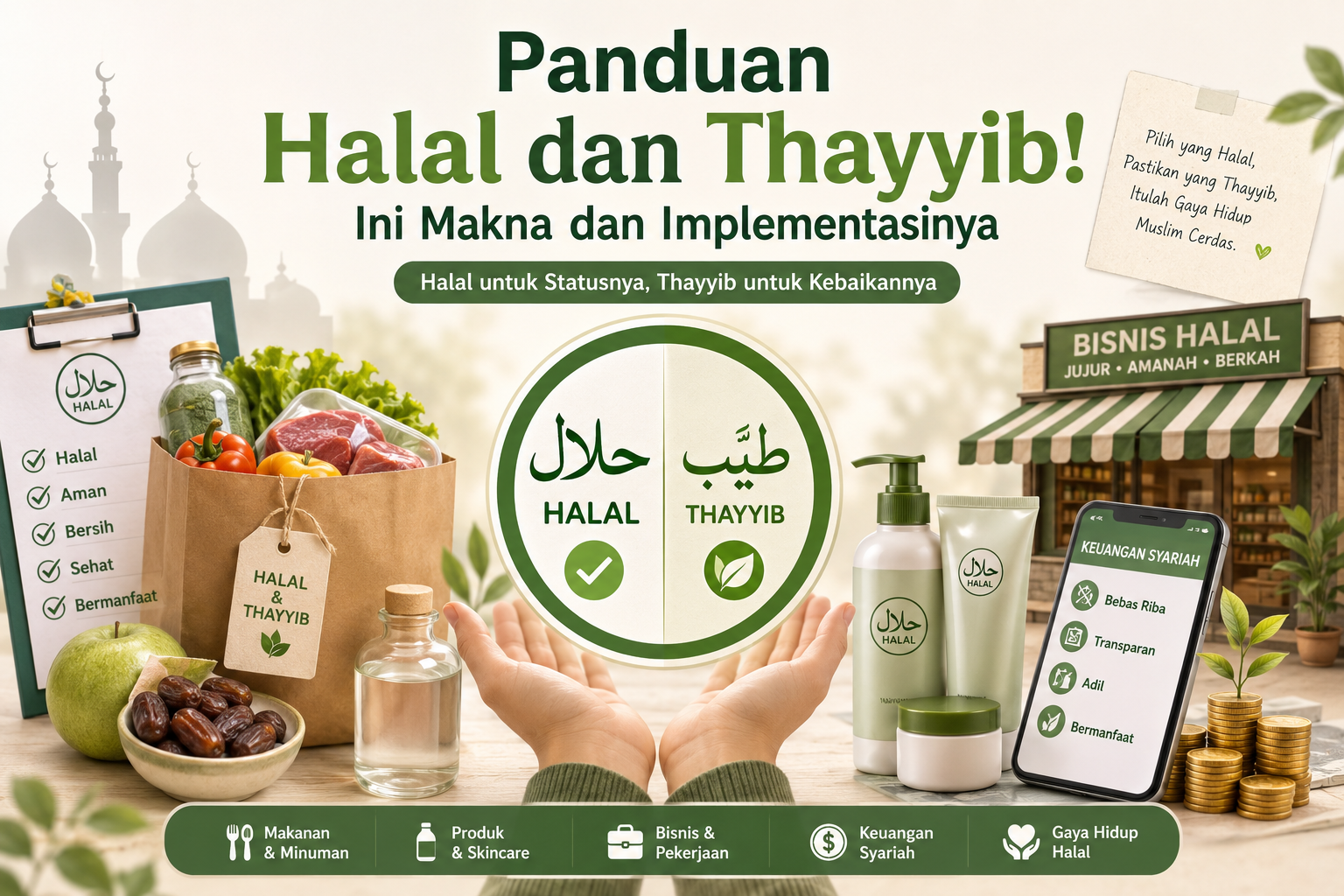 Panduan Halal dan Thayyib! Ini Makna dan Implementasinya
