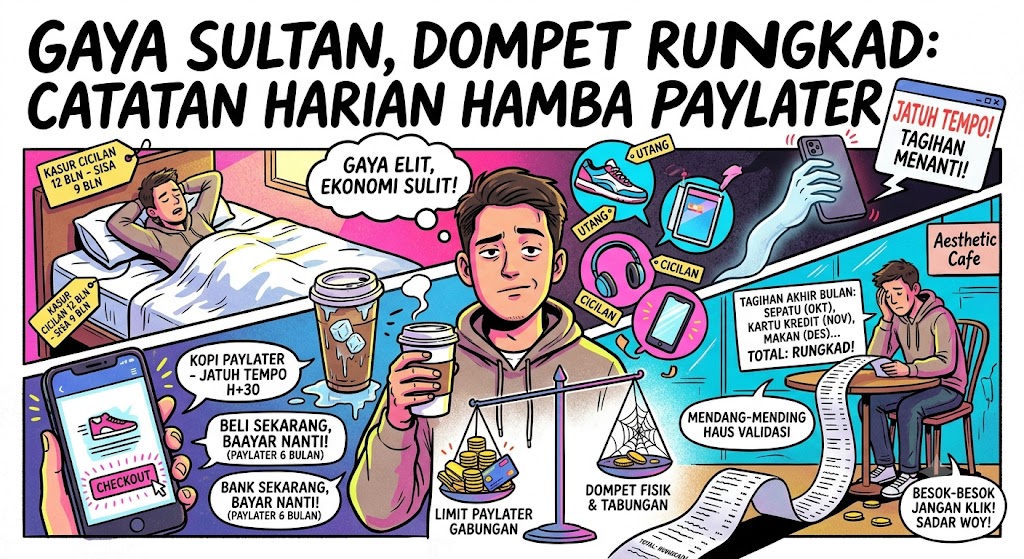 Gaya Sultan, Dompet Rungkad, dan Catatan Harian Hamba Paylater