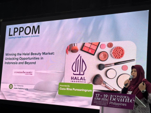 LPPOM Sebut Filipina Mulai Bergerak Garap Pasar Kosmetik Halal Indonesia