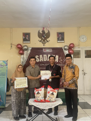 Indahnya Berbagi: Merajut Kepedulian dalam Dekapan Ukhuwah HMJ Akuntansi Syariah